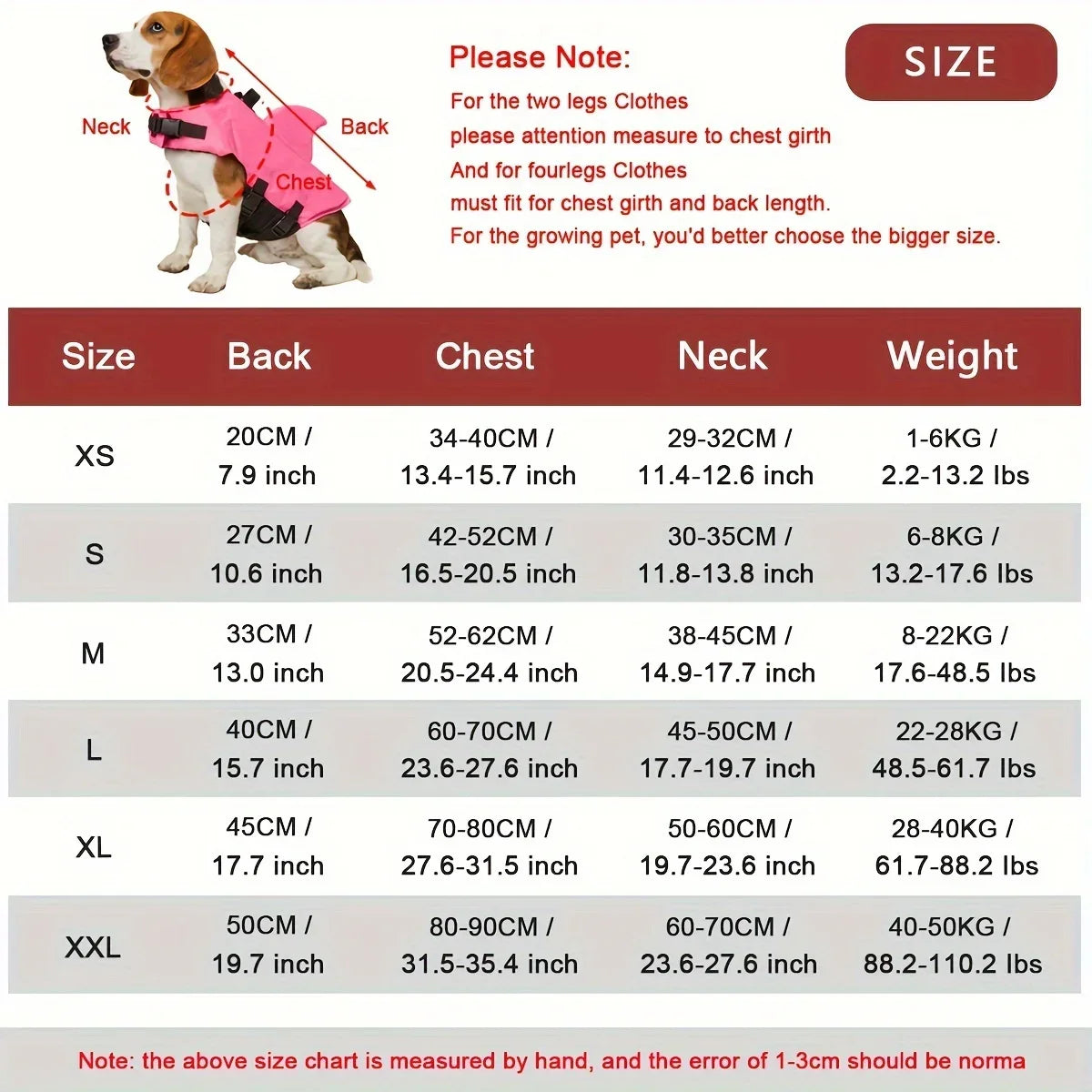 Shark Fin Dog Safety Vest